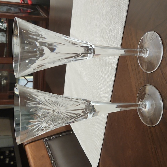 4 WATERFORD CRYSTAL Champagne flutes in excellent, unused condition! - Picture 10 of 11